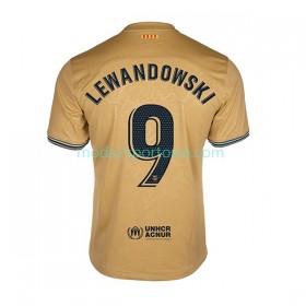 Koszulka FC Barcelona Lewandowski 9 Wyjazdowe Stroje Piłkarskie 2022/23 Krótki Rękaw